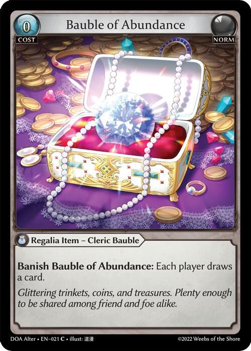 Bauble of Abundance