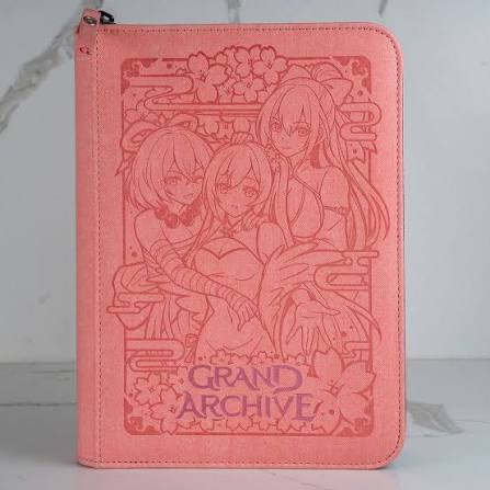 Grand Archive Regionals Binder - Zhang Fei, Liu Bei and Guan Yu