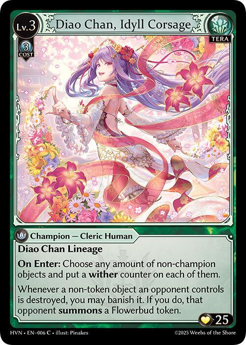 HVN-006 Diao Chan, Idyll Corsage