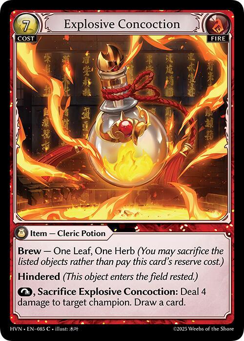HVN-085 Explosive Concoction
