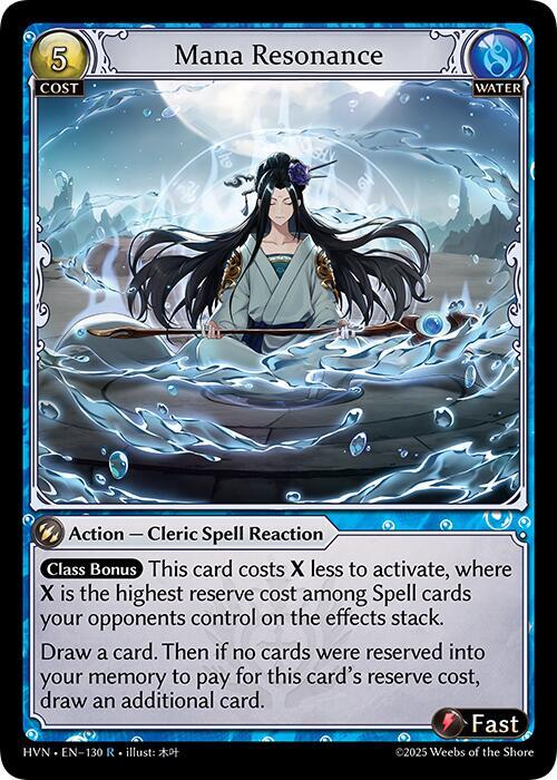 HVN-130 Mana Resonance