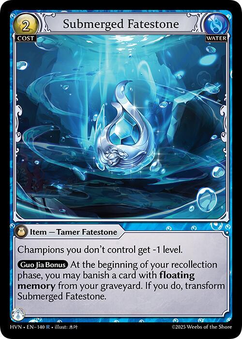 HVN-140 Submerged Fatestone // Commanding Sea Titan