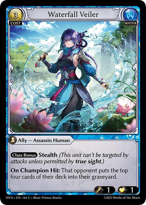 HVN-144 Waterfall Veiler