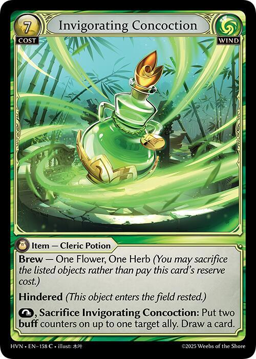 HVN-158 Invigorating Concoction