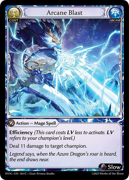 HVN-184 Arcane Blast