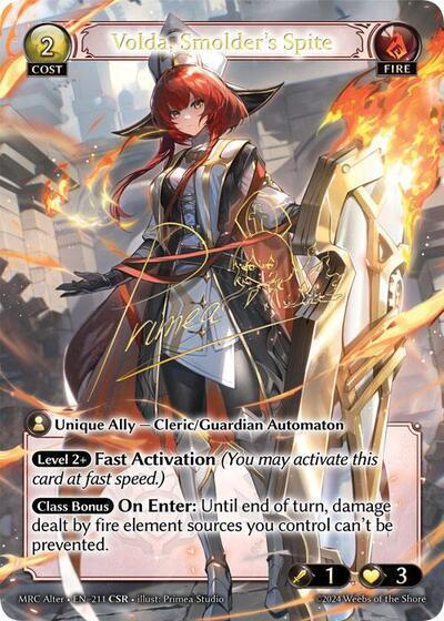 MRC Alter-211 Volda, Smolder's Spite (CSR)