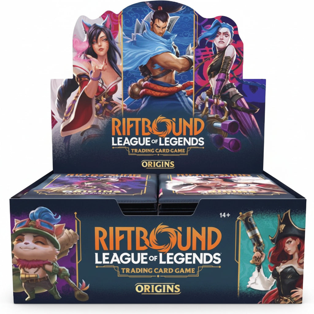 RIFTBOUND: LEAGUE OF LEGENDS - Origins Booster Display