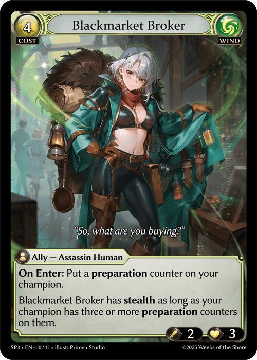 SP3-002 Blackmarket Broker