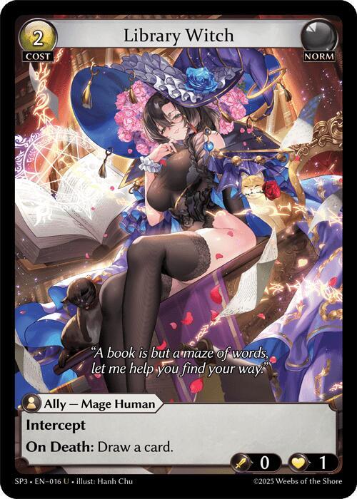 SP3-016 Library Witch