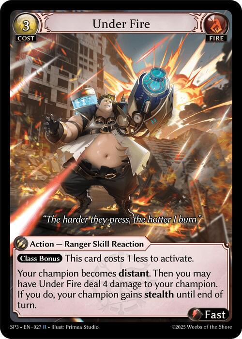 SP3-027 Under Fire