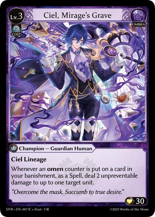 DTR-007 Ciel, Mirage's Grave