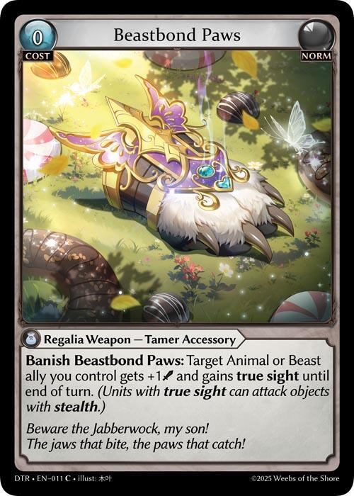 DTR-011 Beastbond Paws