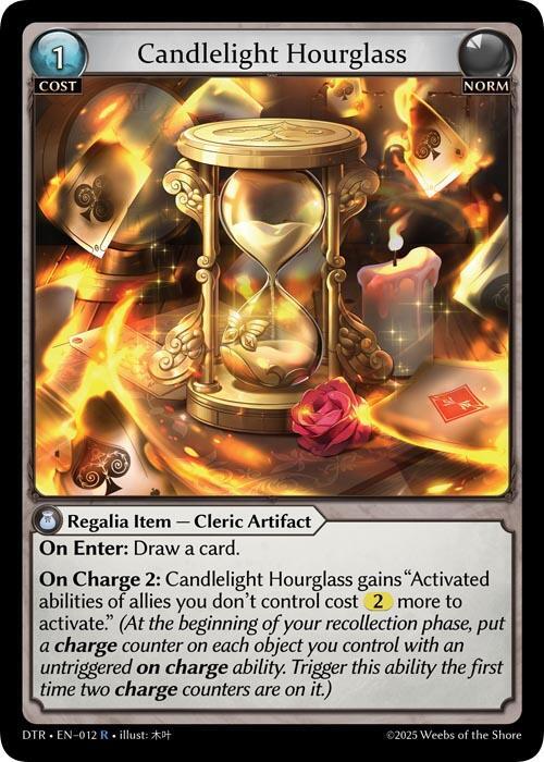DTR-012 Candlelight Hourglass