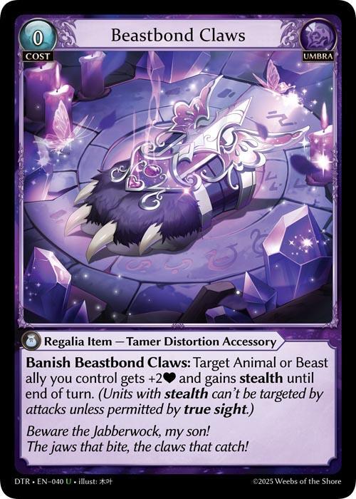 DTR-040 Beastbond Claws