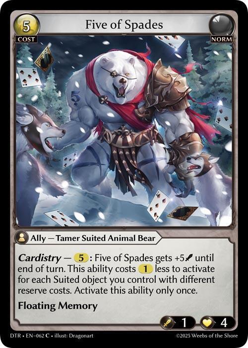DTR-062 Five of Spades