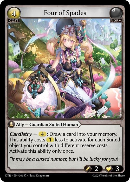 DTR-066 Four of Spades