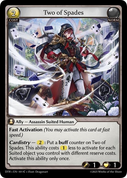 DTR-101 Two of Spades