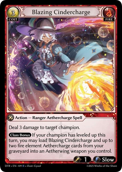 DTR-109 Blazing Cindercharge