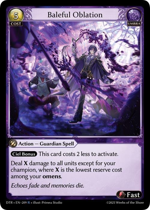DTR-209 Baleful Oblation