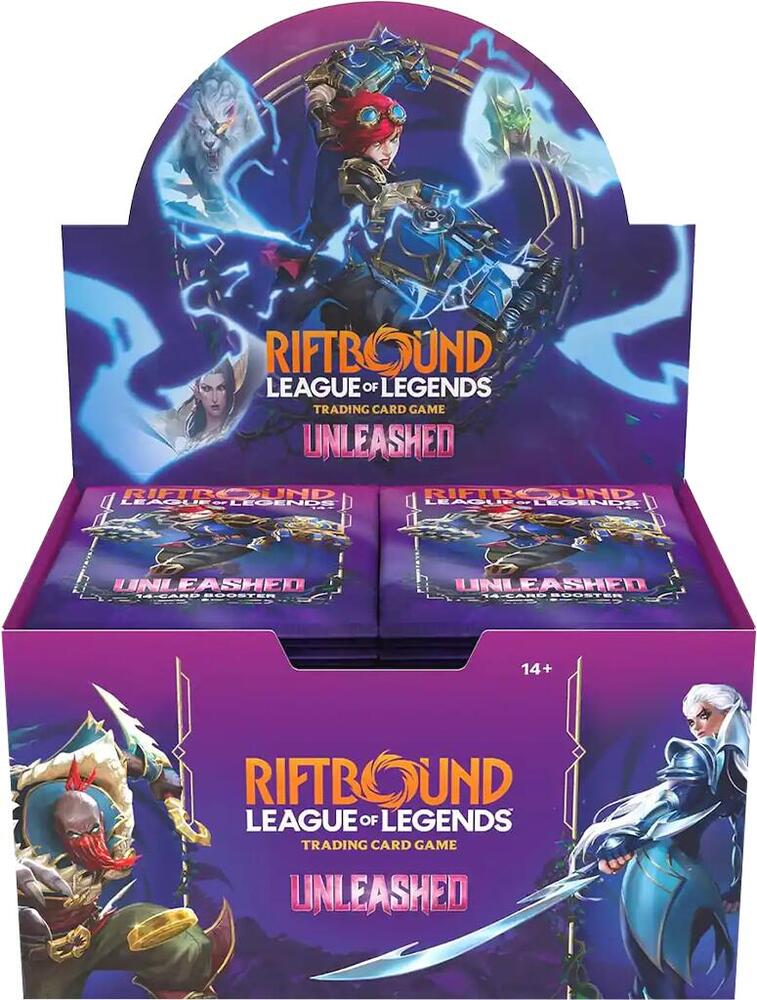 RIFTBOUND: LEAGUE OF LEGENDS - Unleashed Booster Display