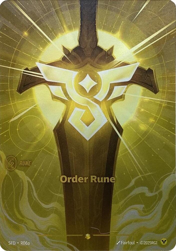 SFD-R06a Order Rune (AA)