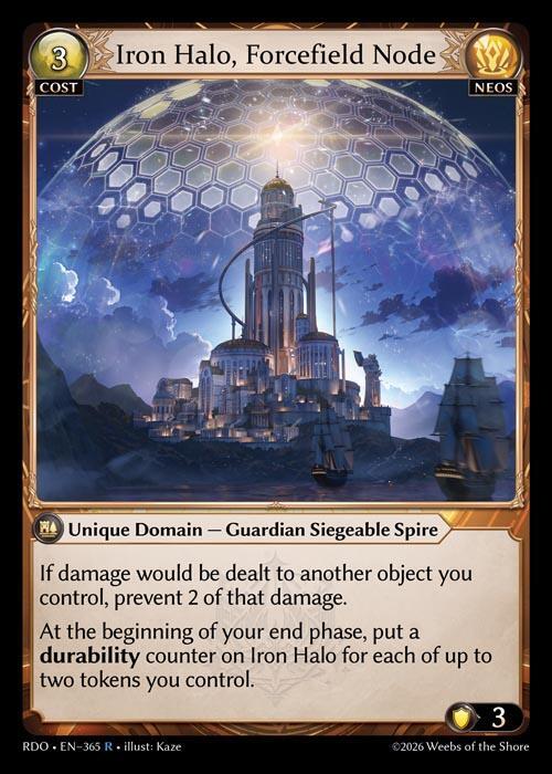 Iron Halo, Forcefield Node
