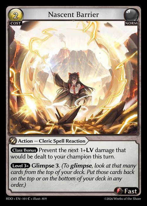 Nascent Barrier (Foil)