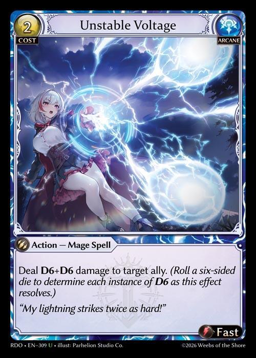 Unstable Voltage (Foil)