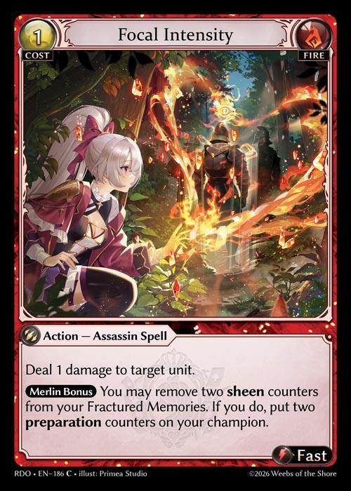 Focal Intensity (Foil)