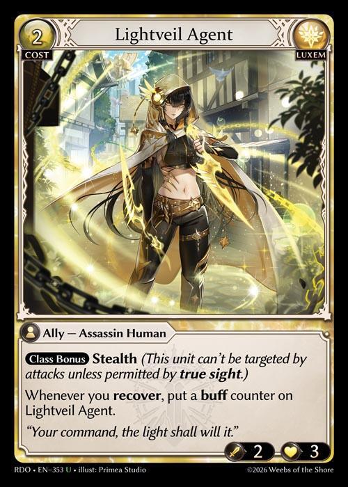 Lightveil Agent (Foil)