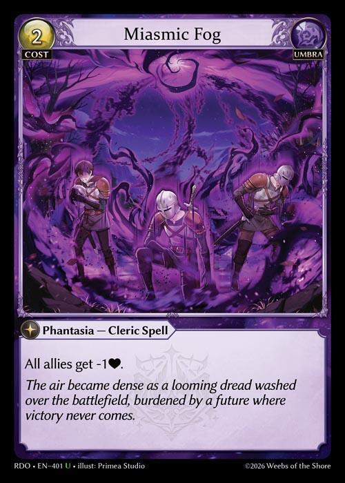 Miasmic Fog (Foil)
