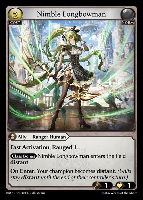 Nimble Longbowman (Foil)