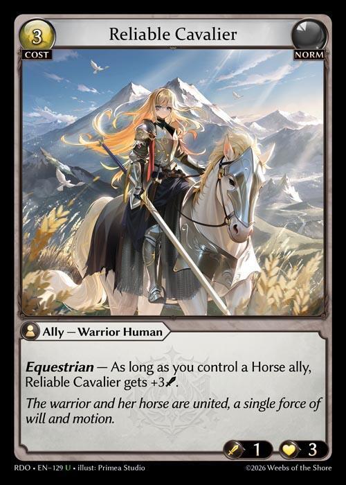 Reliable Cavalier (Foil)