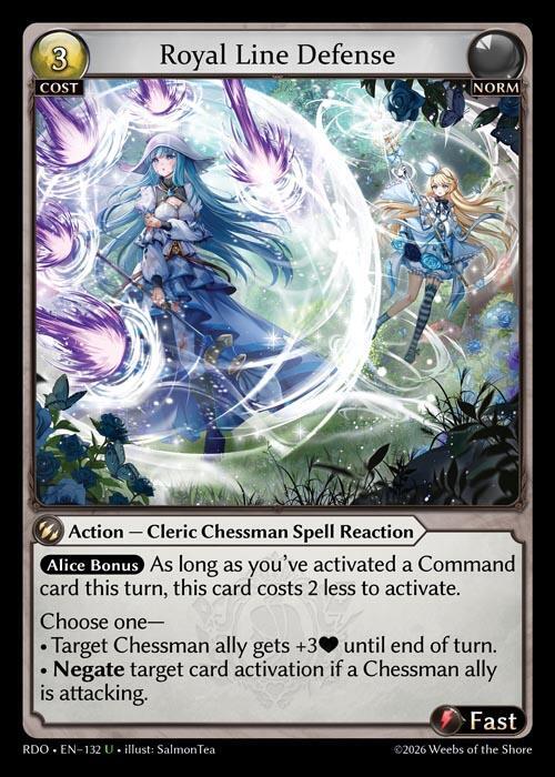 Royal Line Defense (Foil)