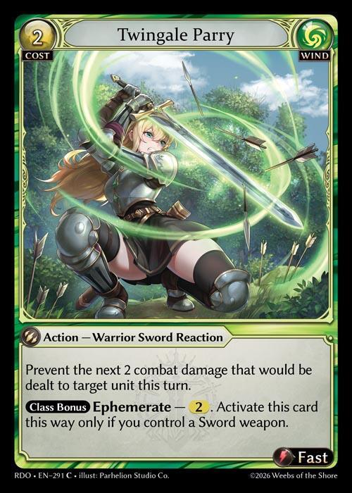 Twingale Parry (Foil)
