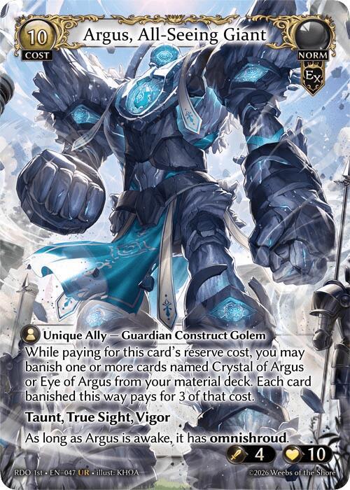 Argus, All-Seeing Giant (Foil)