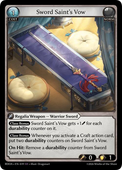 Sword Saint's Vow