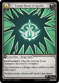 Lesser Boon of Apollo