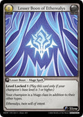 Lesser Boon of Etherealys