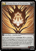 Lesser Boon of Territories