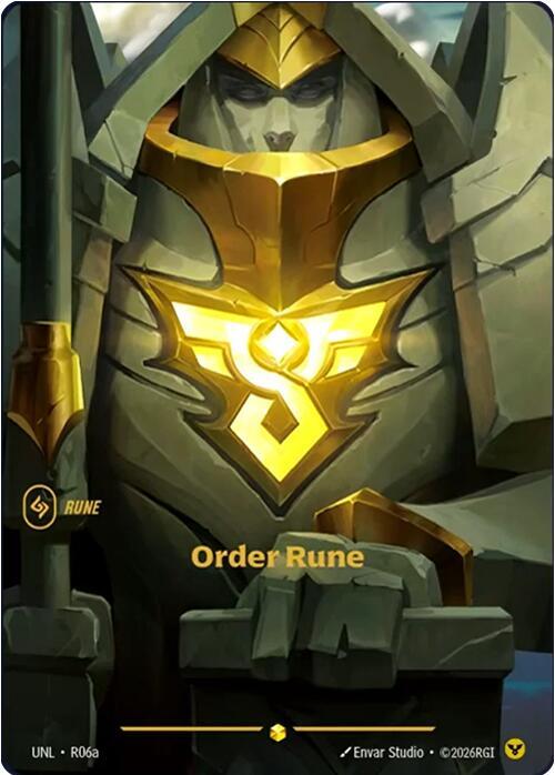 UNL-R06a Order Rune (AA)