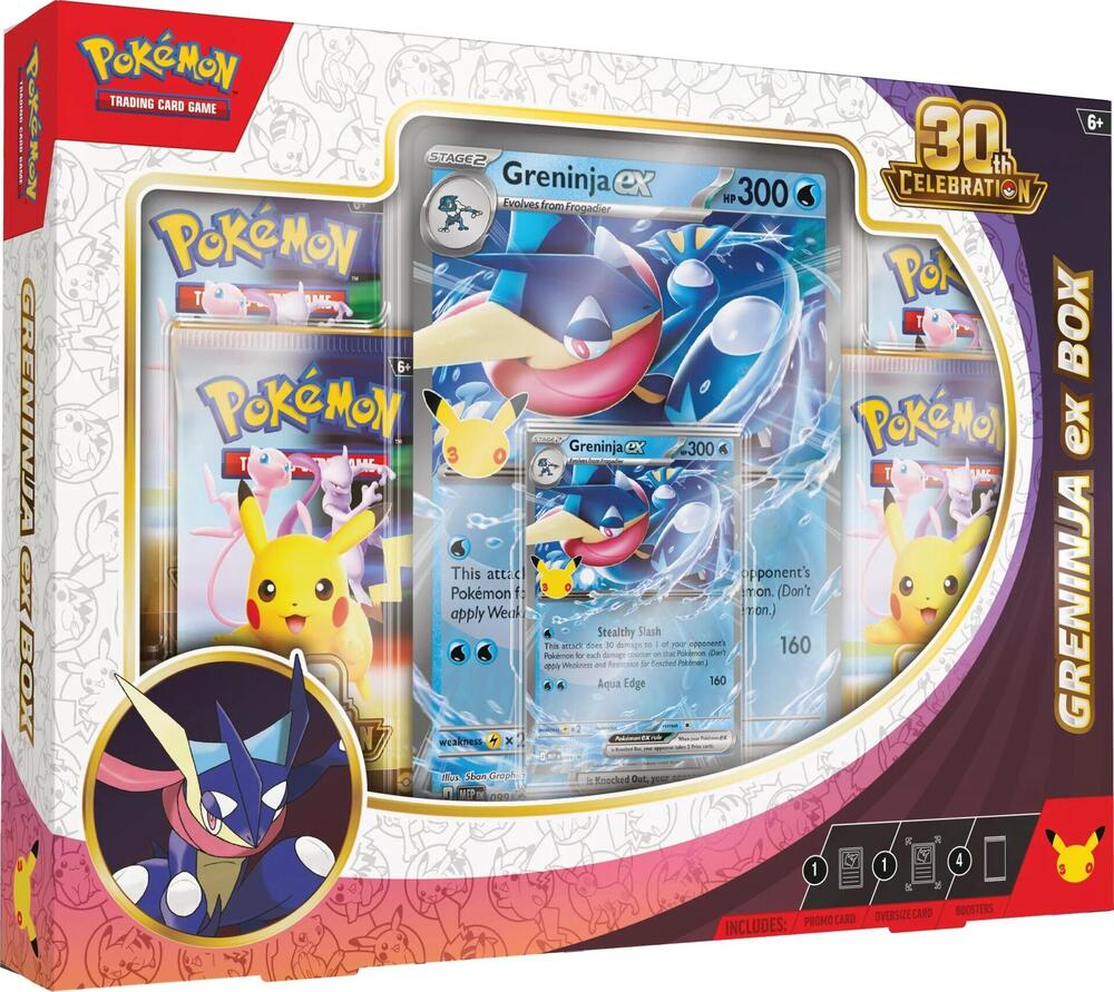 Pokemon TCG 30th Celebration Ex Box [Greninja]