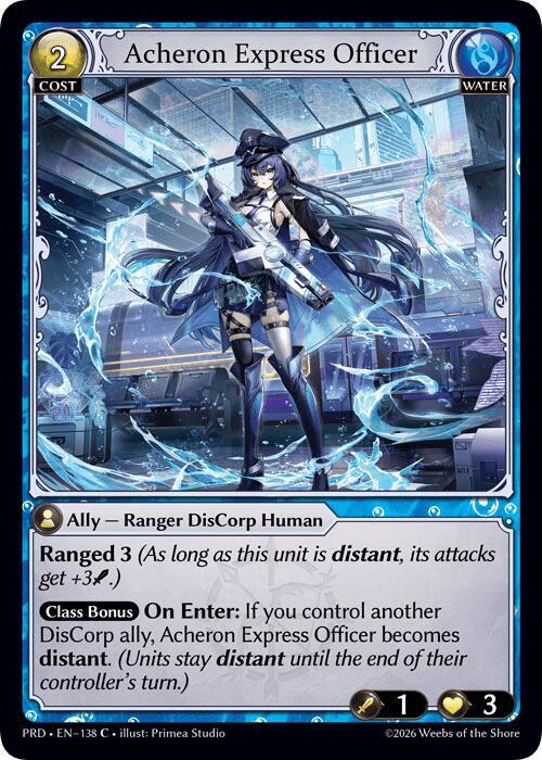 PRD-138 Acheron Express Officer