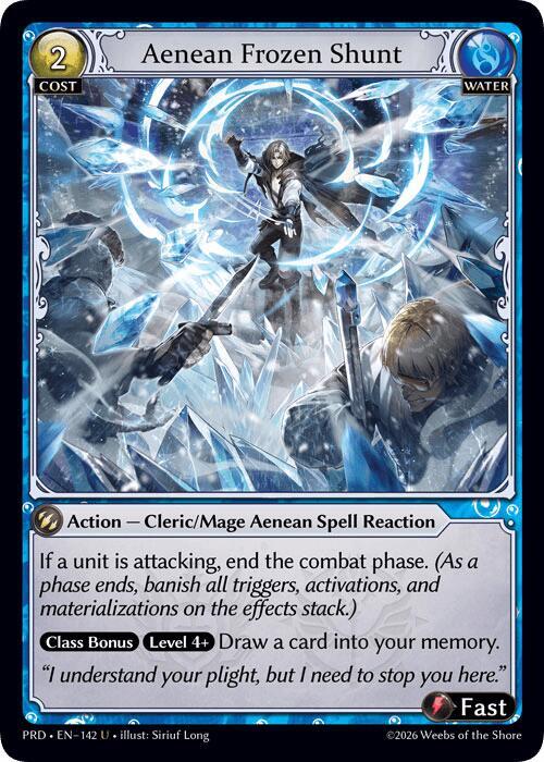 PRD-142 Aenean Frozen Shunt
