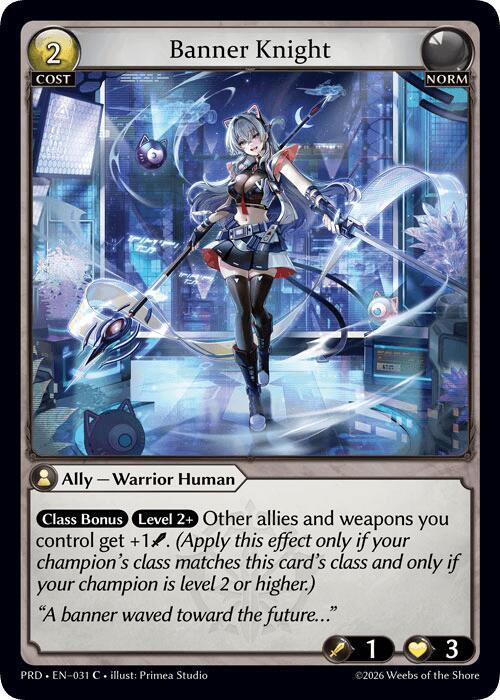 PRD-031 Banner Knight