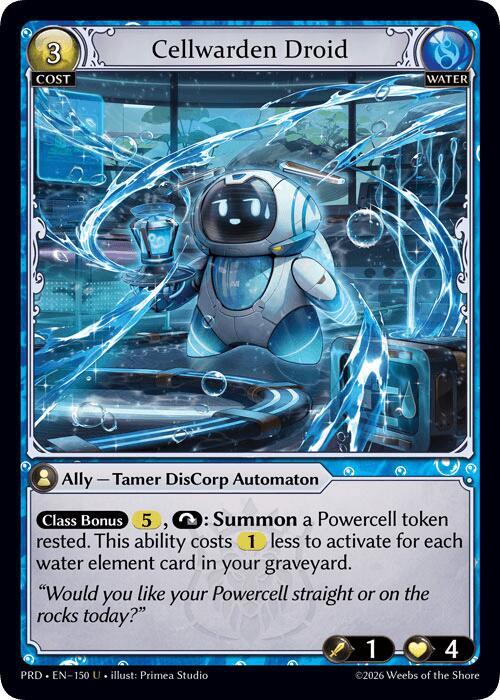 PRD-150 Cellwarden Droid (Foiled)