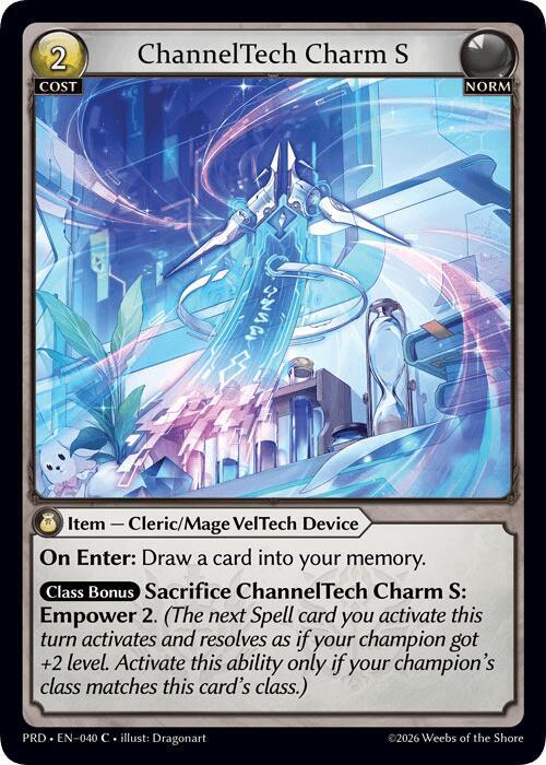 PRD-040 ChannelTech Charm S (Foiled)