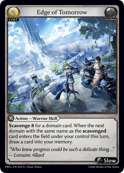 PRD-052 Edge of Tomorrow