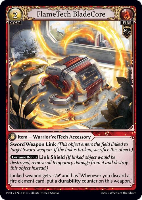 PRD-115 FlameTech BladeCore