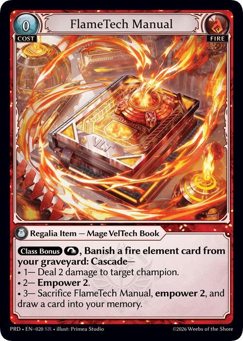 PRD-020 FlameTech Manual